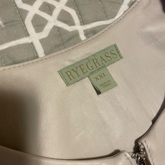 NWT Genuine Leather Moto Jacket - Picture 3 of 7